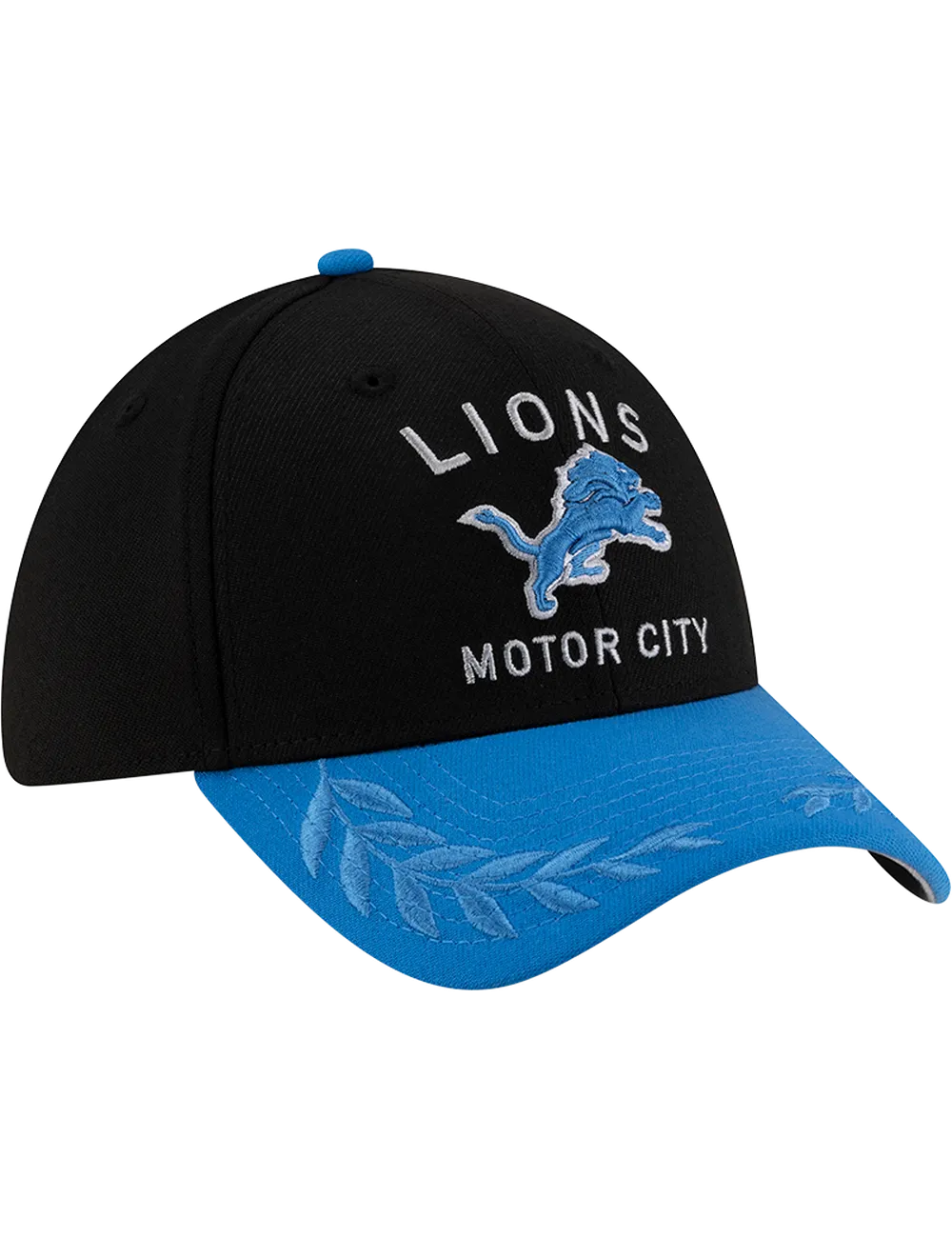 Detroit Lions New Era NFL 25 Draft 39THIRTY Stretch-Fit Hat - Black
