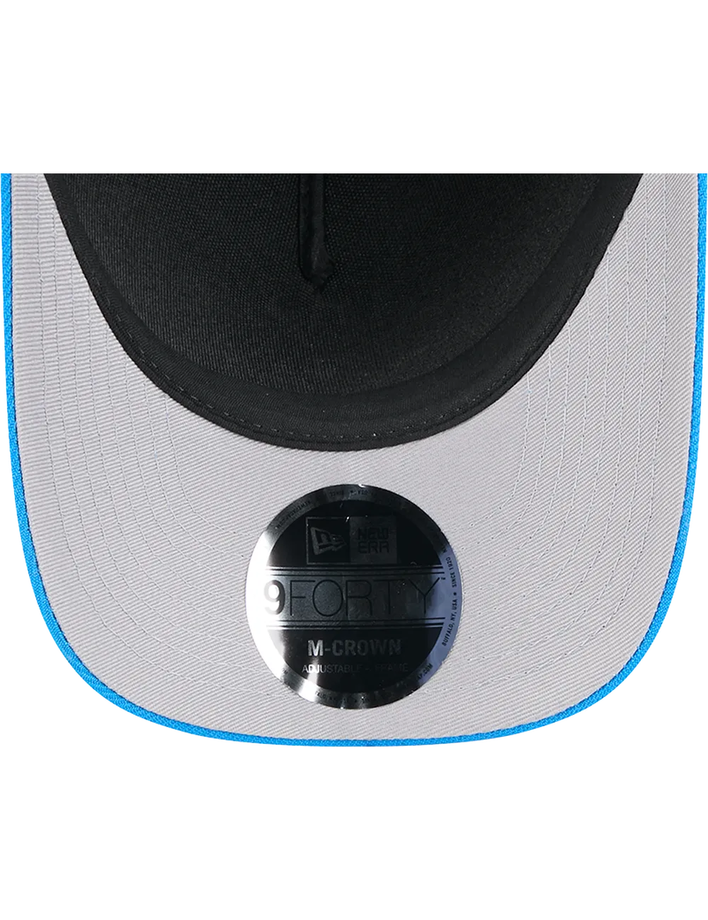 Detroit Lions New Era NFL 25 Draft 9FORTY M-Crown Snapback Hat - Black