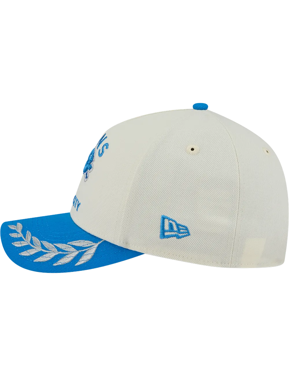 Detroit Lions New Era NFL 25 Draft 9FORTY M-Crown Snapback Hat - Chrome