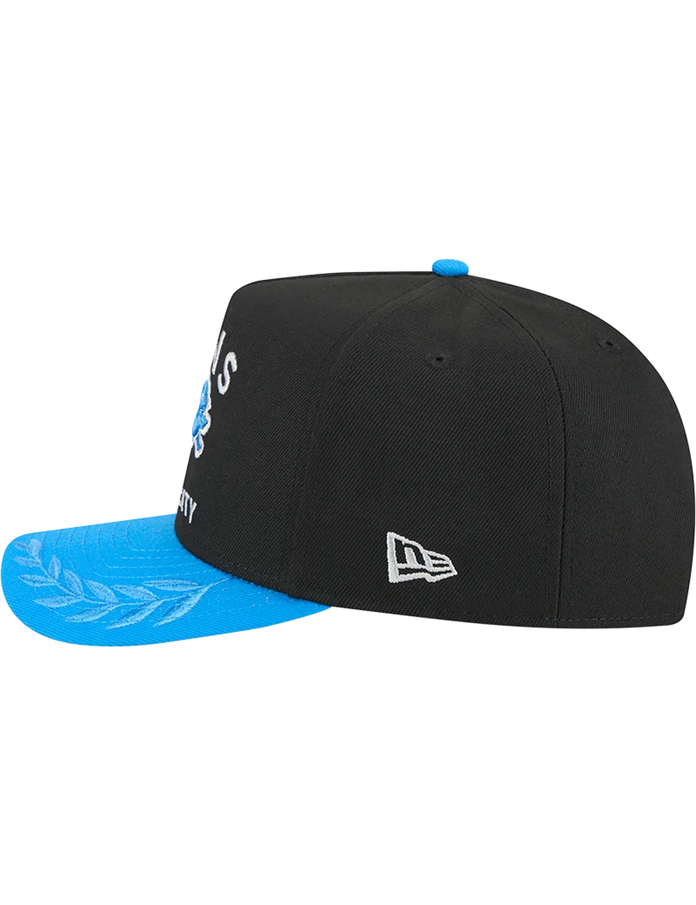 Detroit Lions New Era NFL 25 Draft Pre-Curved 9FIFTY A-Frame Snapback Hat - Black