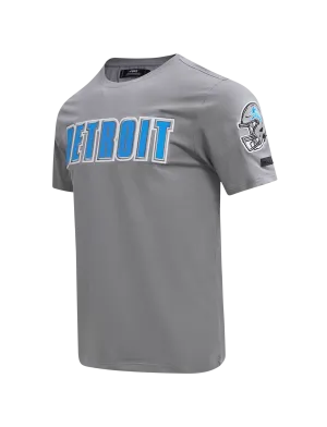 Detroit Lions Pro Standard NFL Classic Chenille Flex T-Shirt - Grey