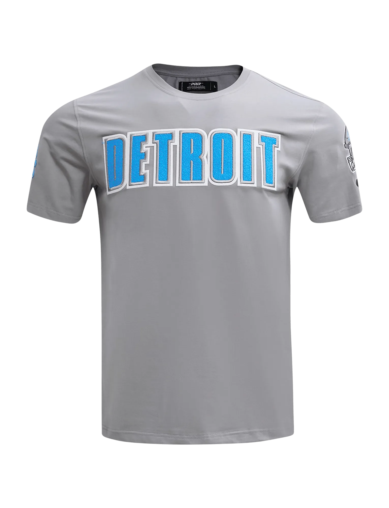 Detroit Lions Pro Standard NFL Classic Chenille Flex T-Shirt - Grey