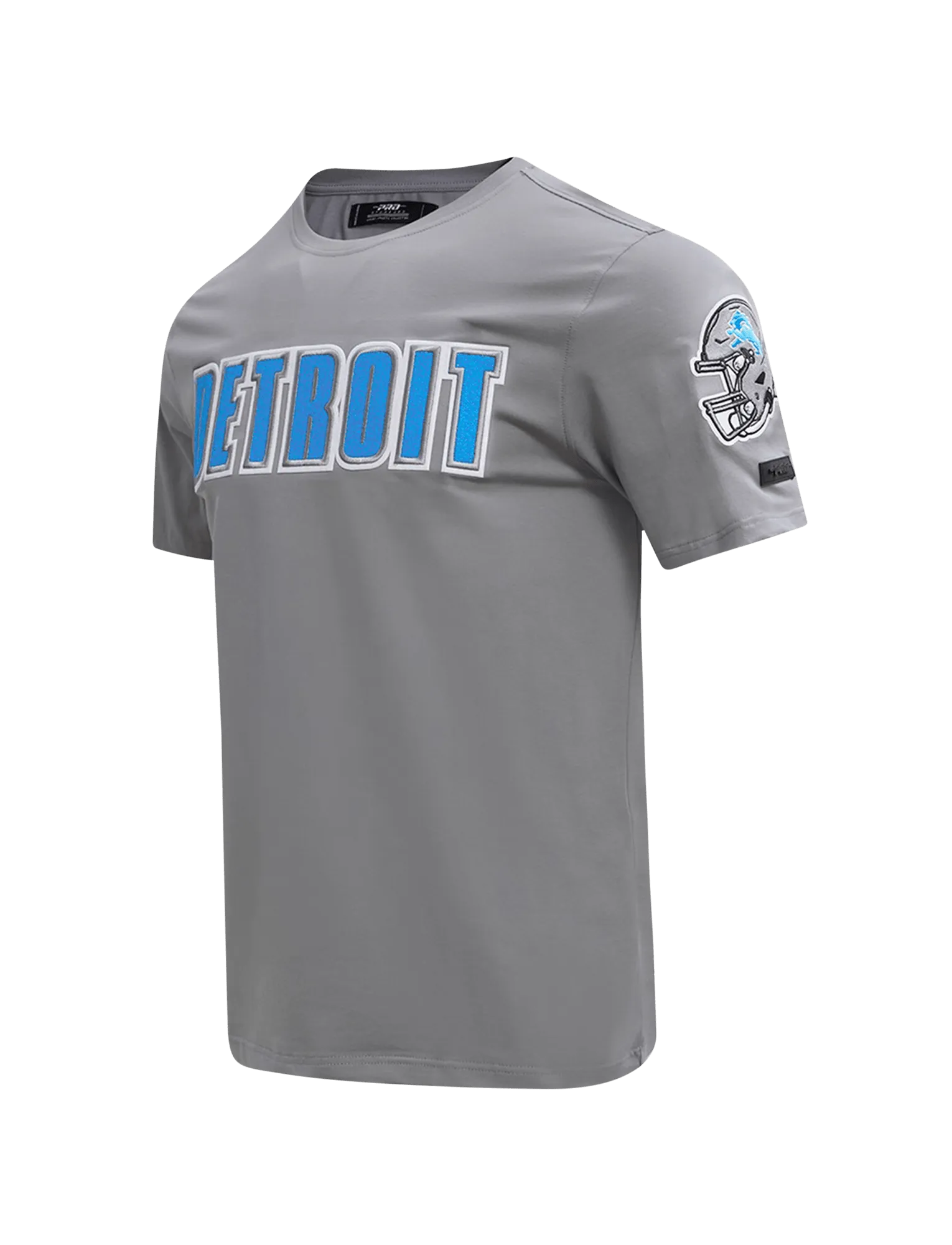 Detroit Lions Pro Standard NFL Classic Chenille Flex T-Shirt - Grey