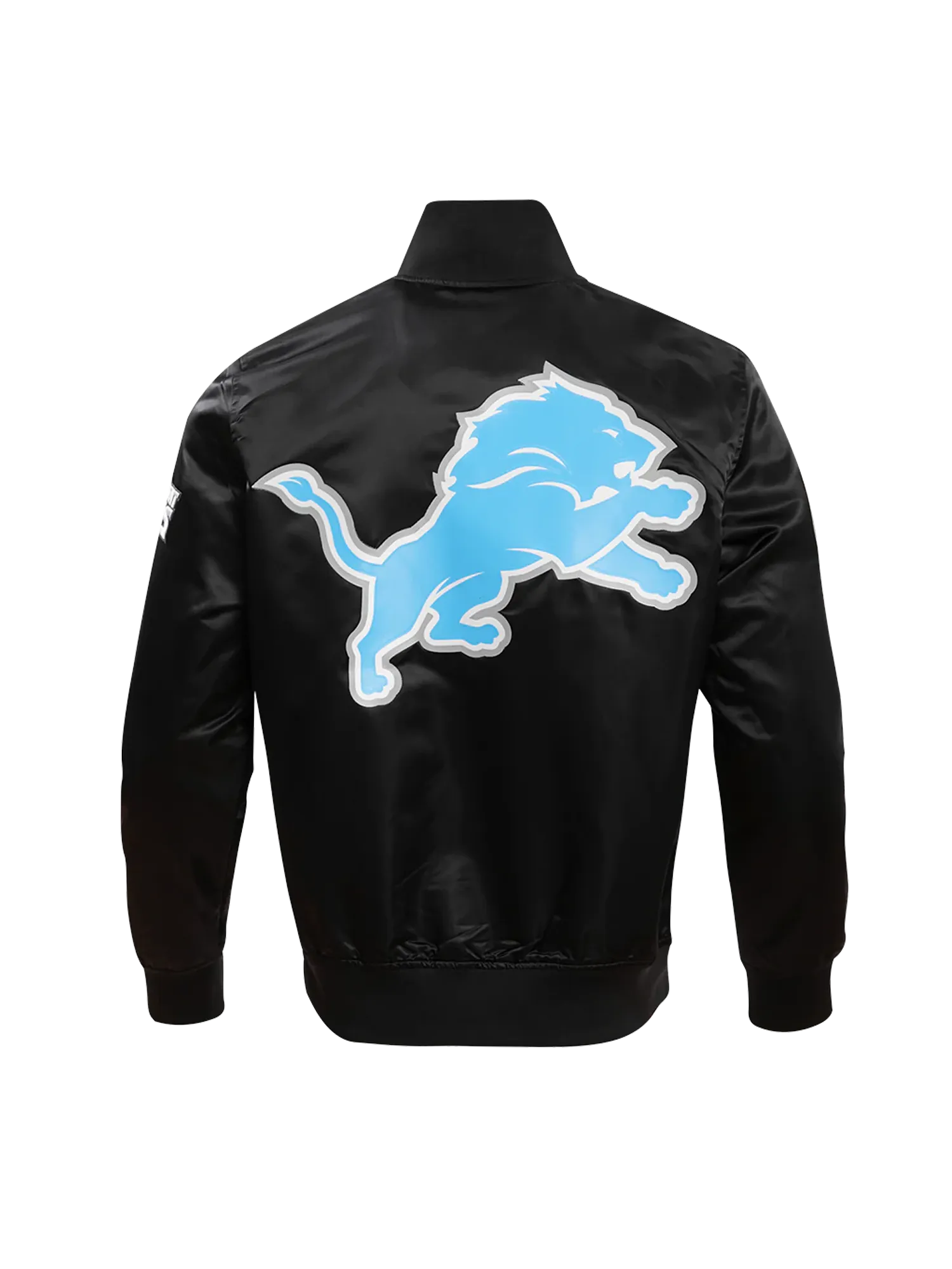 Detroit Lions Pro Standard NFL Team Classic Satin Button Jacket - Black