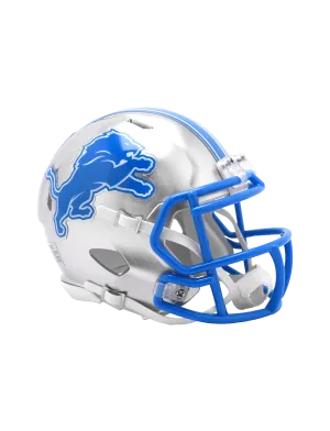 Detroit Lions Riddell NFL Speed Replica Mini Size Helmet
