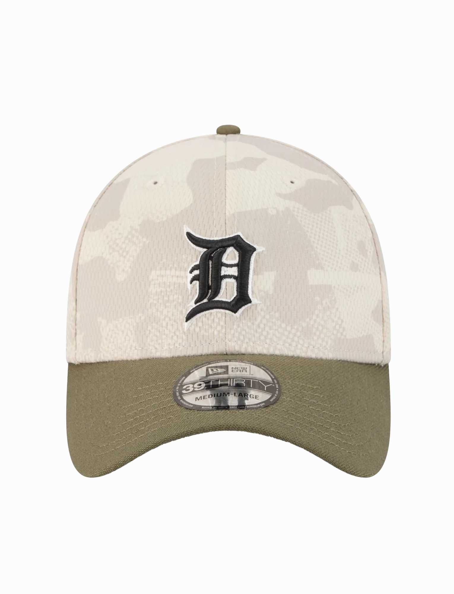 Detroit Tigers New Era MLB Armed Forces 2025 39THIRTY Stretch-Fit Hat