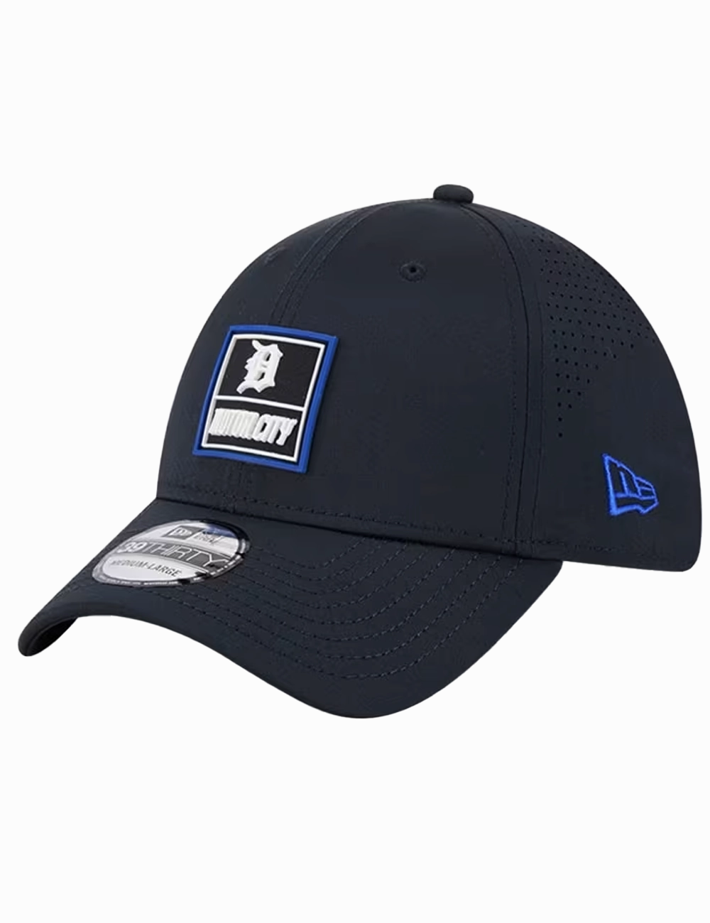 Detroit Tigers New Era MLB City Connect Performance 39THIRTY Stretch-Fit Hat - Navy