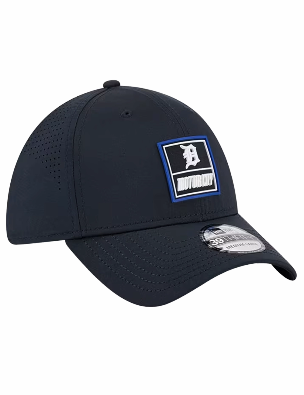 Detroit Tigers New Era MLB City Connect Performance 39THIRTY Stretch-Fit Hat - Navy