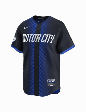 Detroit Tigers Nike MLB City Connect Limited Jersey - Black