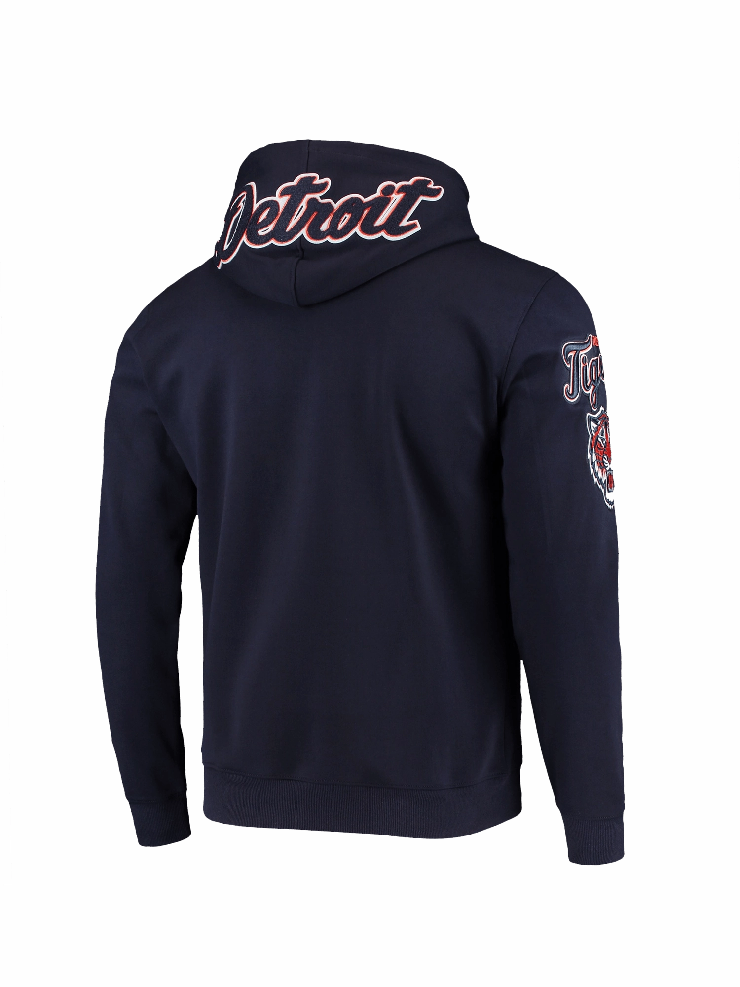 Detroit Tigers Pro Standard MLB Team Chenille Hoodie Jumper  - Navy