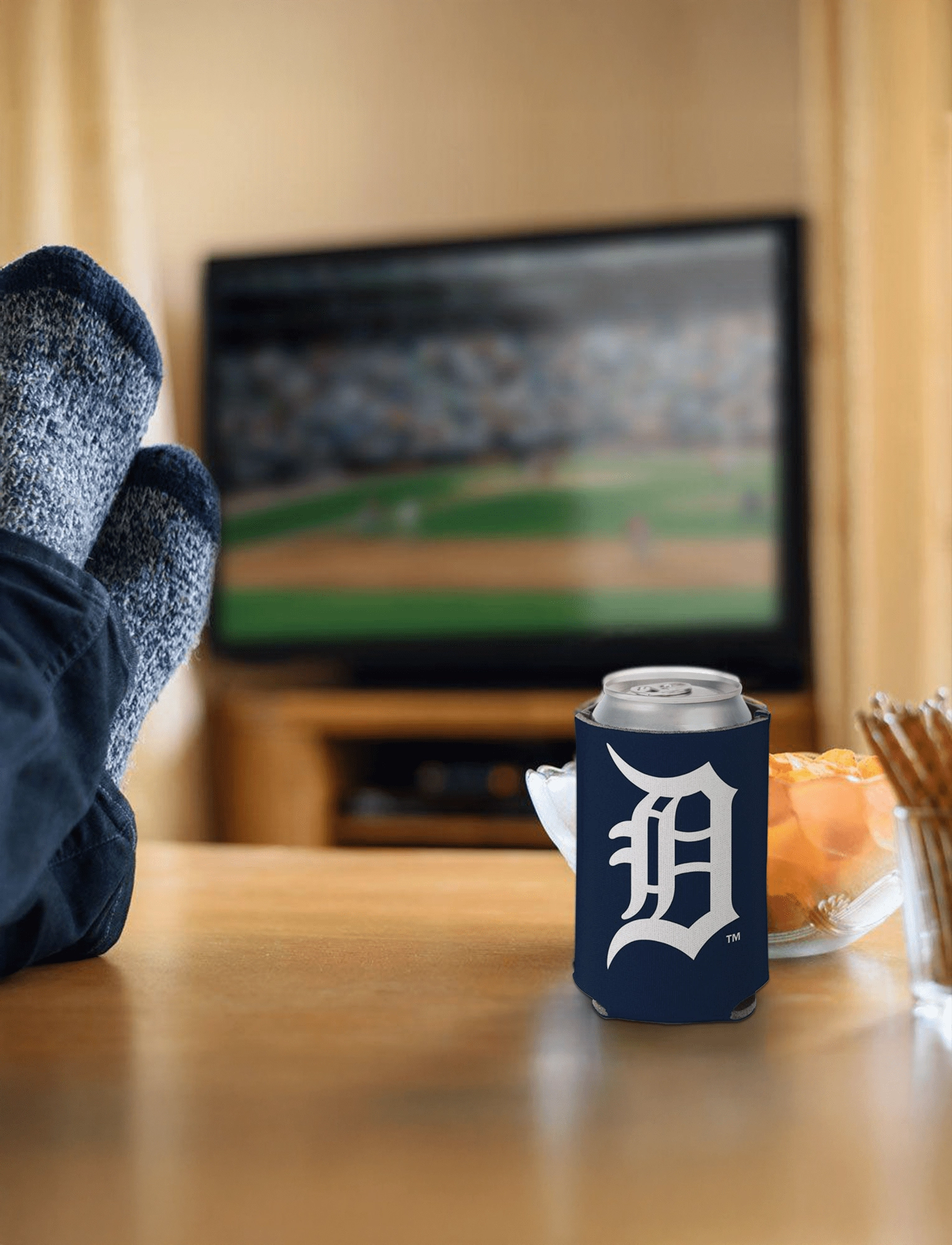 Detroit Tigers Wincraft MLB Double Sided Can Cooler/Stubby Holder