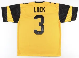 Drew Lock Signed Missouri Tigers Jersey (Beckett) Denver Broncos & Ex Mizzou QB