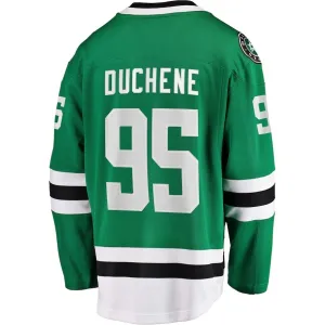 D.Stars #95 Matt Duchene Fanatics Home Breakaway Player Jersey - Kelly Green Stitched American Hockey Jerseys