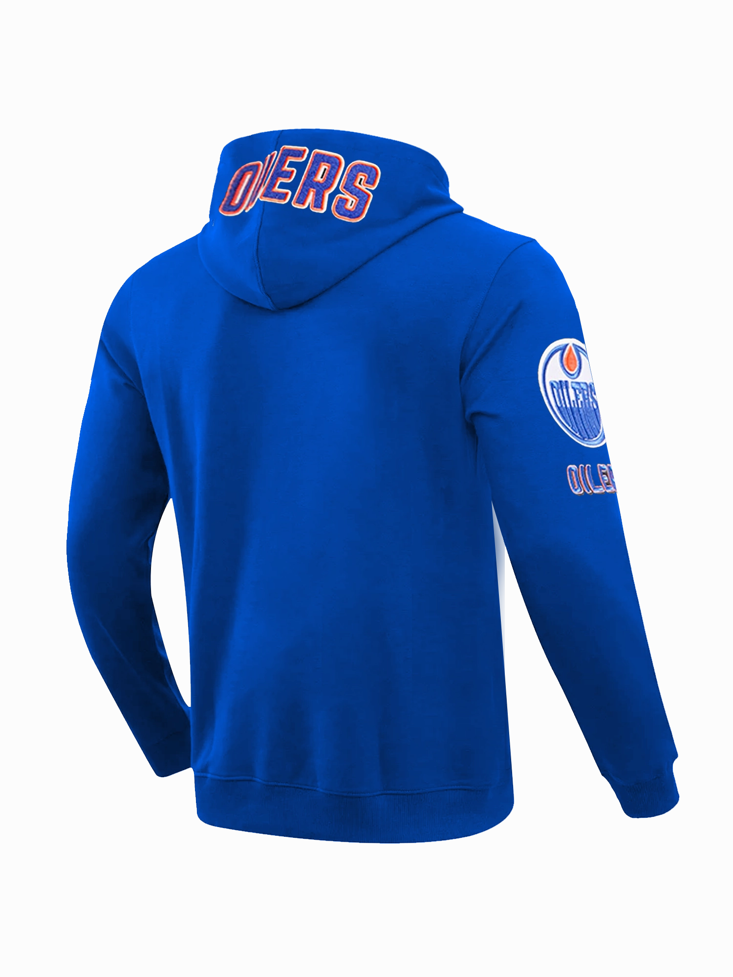 Edmonton Oilers Pro Standard NHL Team Chenille Hoodie Jumper - Blue