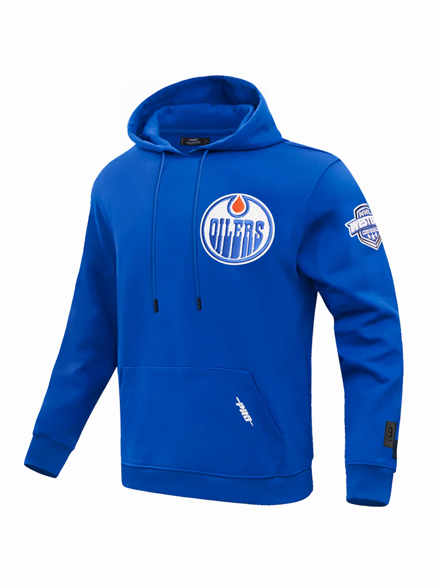Edmonton Oilers Pro Standard NHL Team Chenille Hoodie Jumper - Blue