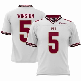 F.State Seminoles #5 Jameis Winston GameDay Greats Heisman Football Jersey  White American College Jerseys