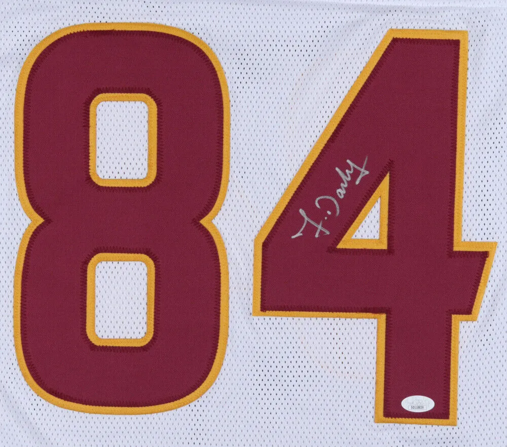 Frank Darby Signed Arizona State Sun Devils Jersey (JSA COA) Atlanta Falcons W.R