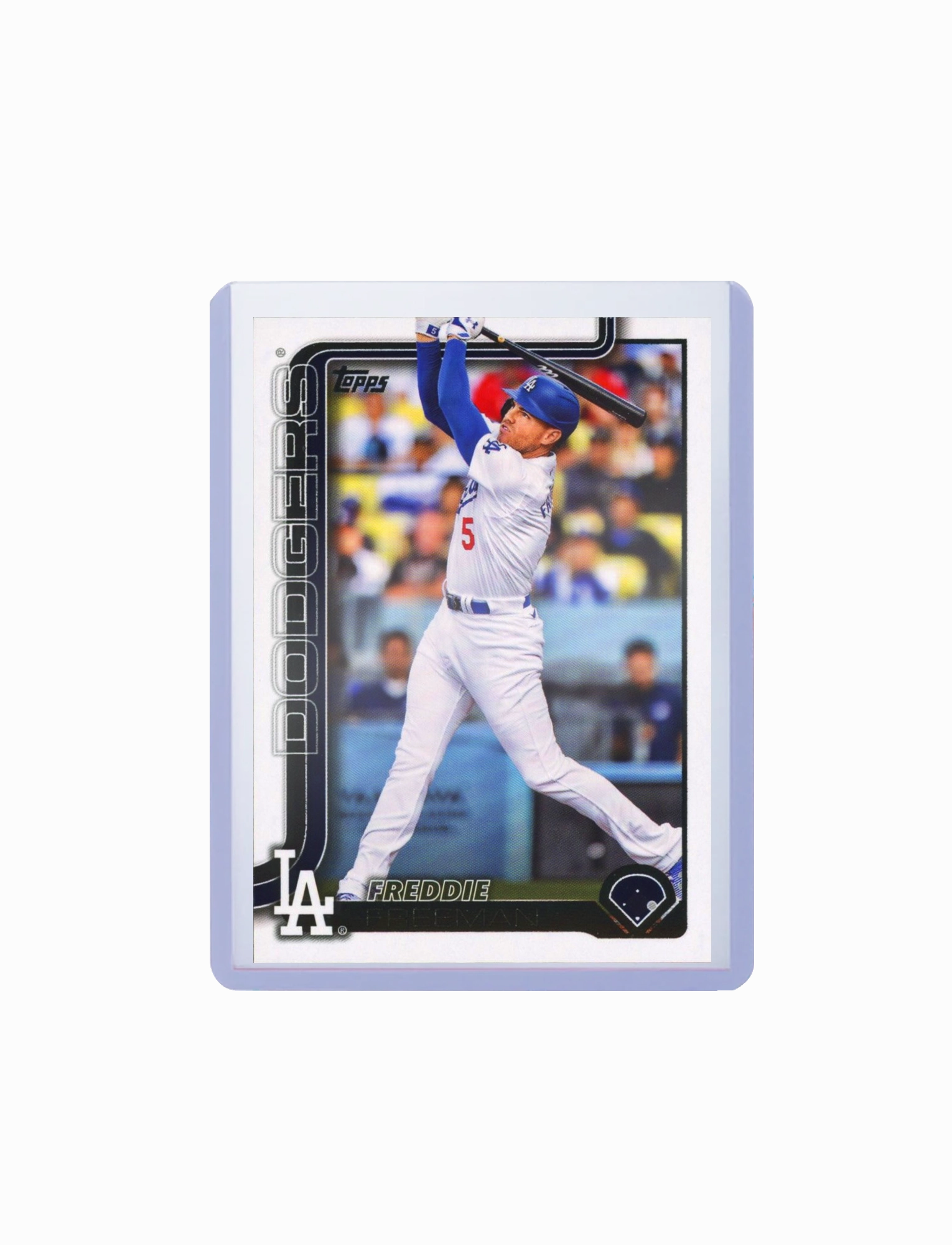 Freddie Freeman Los Angeles Dodgers Topps MLB Series 1 25 Base Card