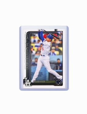 Freddie Freeman Los Angeles Dodgers Topps MLB Series 1 25 Base Card