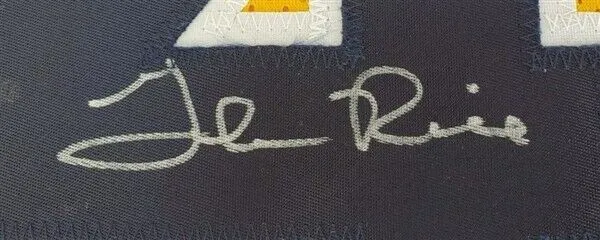 Glen Rice Signed Michigan Wolverines Jersey (JSA COA) #4 Overall Draft Pick 1989