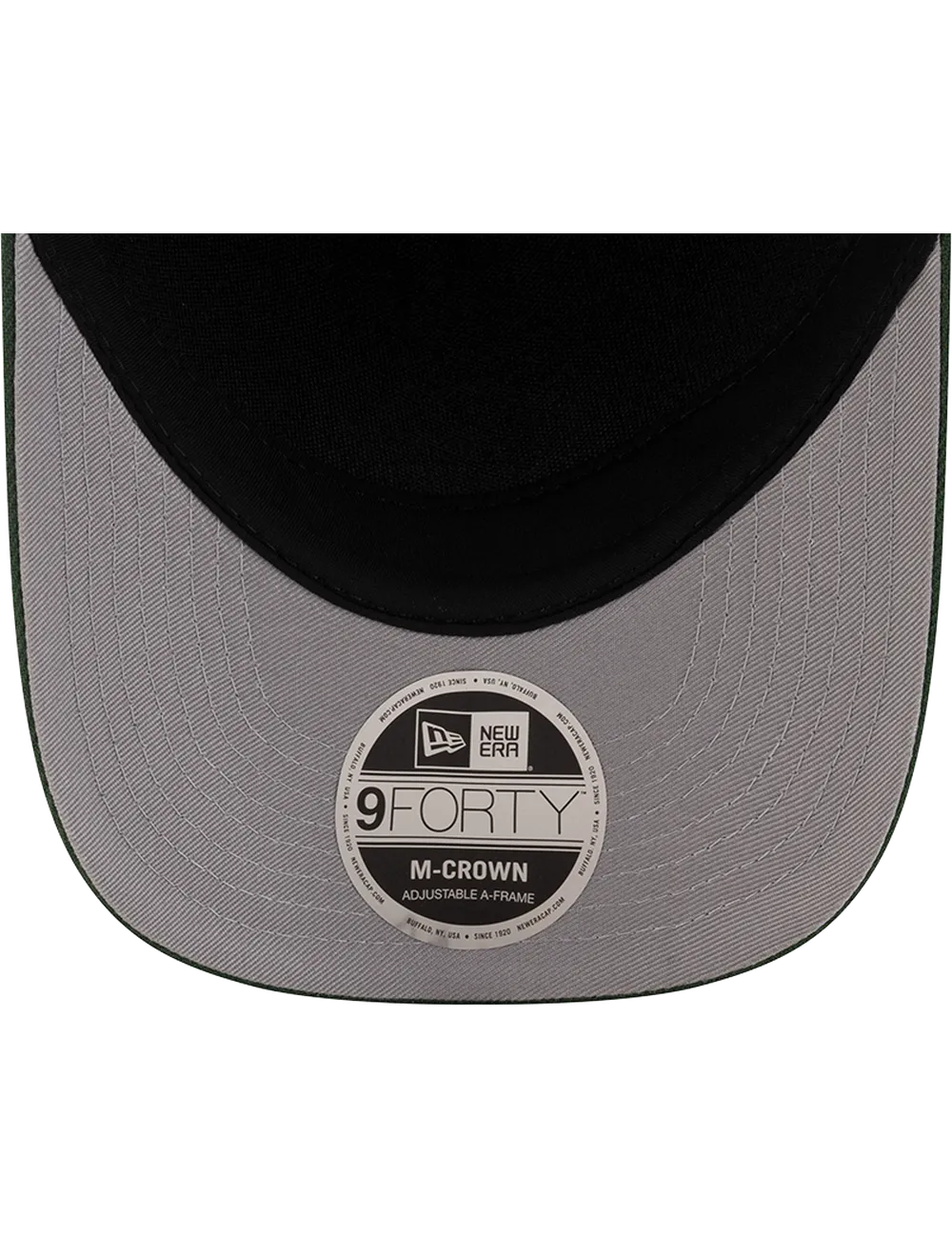 Green Bay Packers New Era NFL 25 Draft 9FORTY M-Crown Snapback Hat - Black