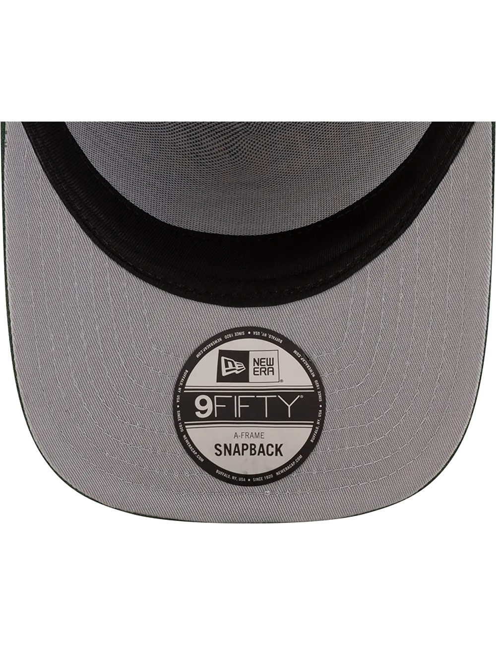 Green Bay Packers New Era NFL 25 Draft Pre-Curved 9FIFTY A-Frame Snapback Hat - Black