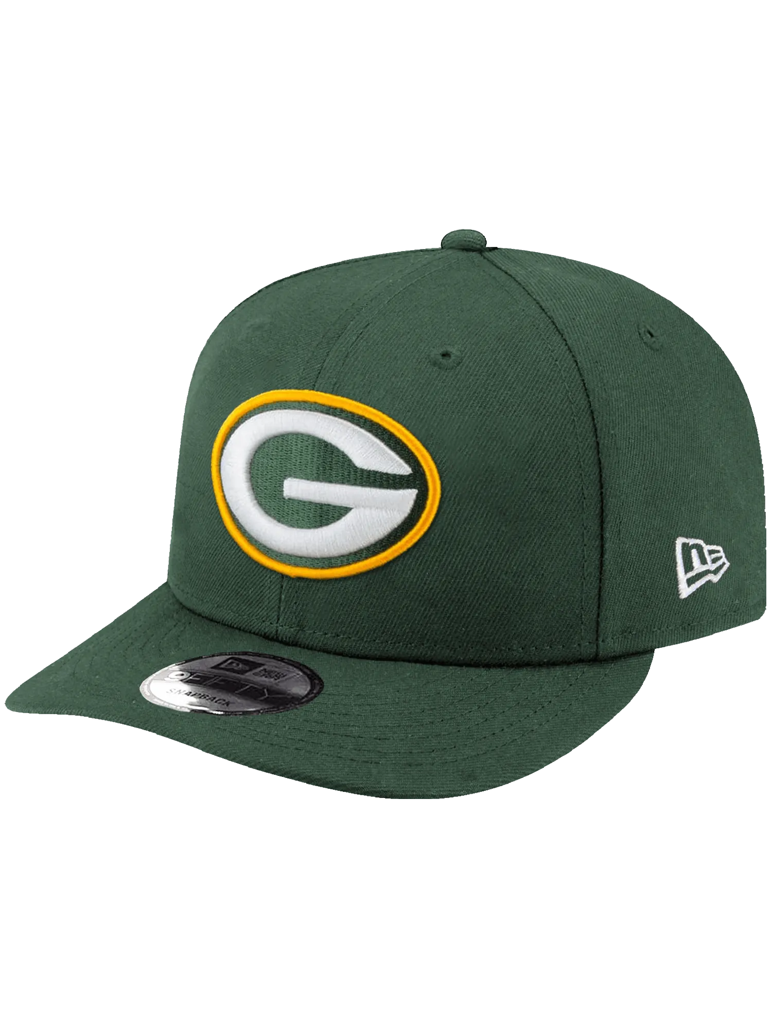 Green Bay Packers New Era NFL Team 9FIFTY Pre-Curved Snapback Hat - Green