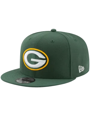 Green Bay Packers New Era NFL Team 9FIFTY Snapback Hat - Green