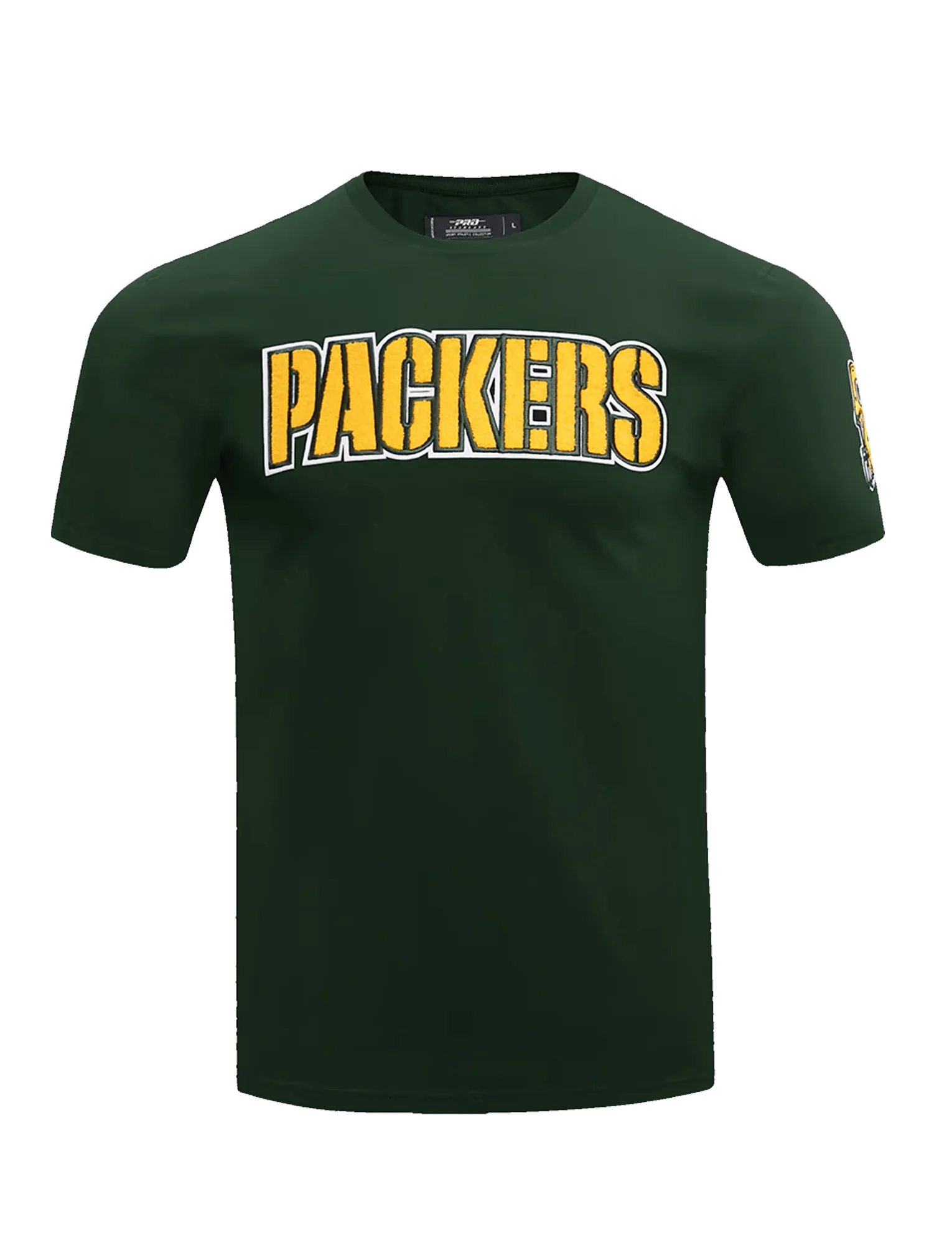 Green Bay Packers Pro Standard NFL Classic Chenille Flex T-Shirt - Green