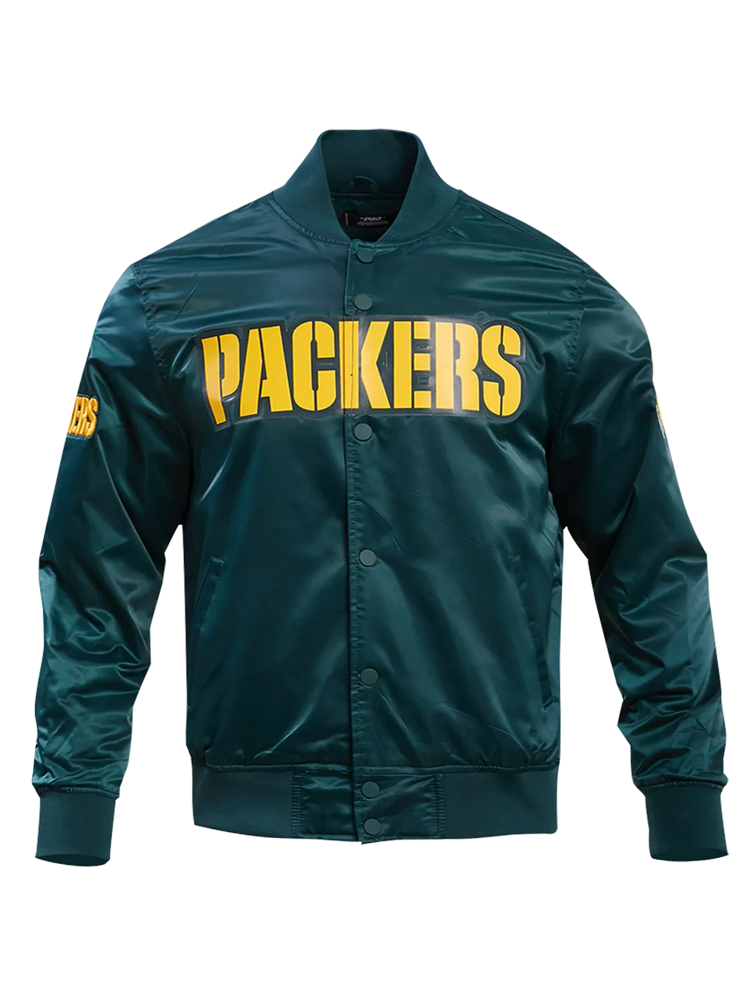 Green Bay Packers Pro Standard NFL Team Classic Satin Button Jacket - Green