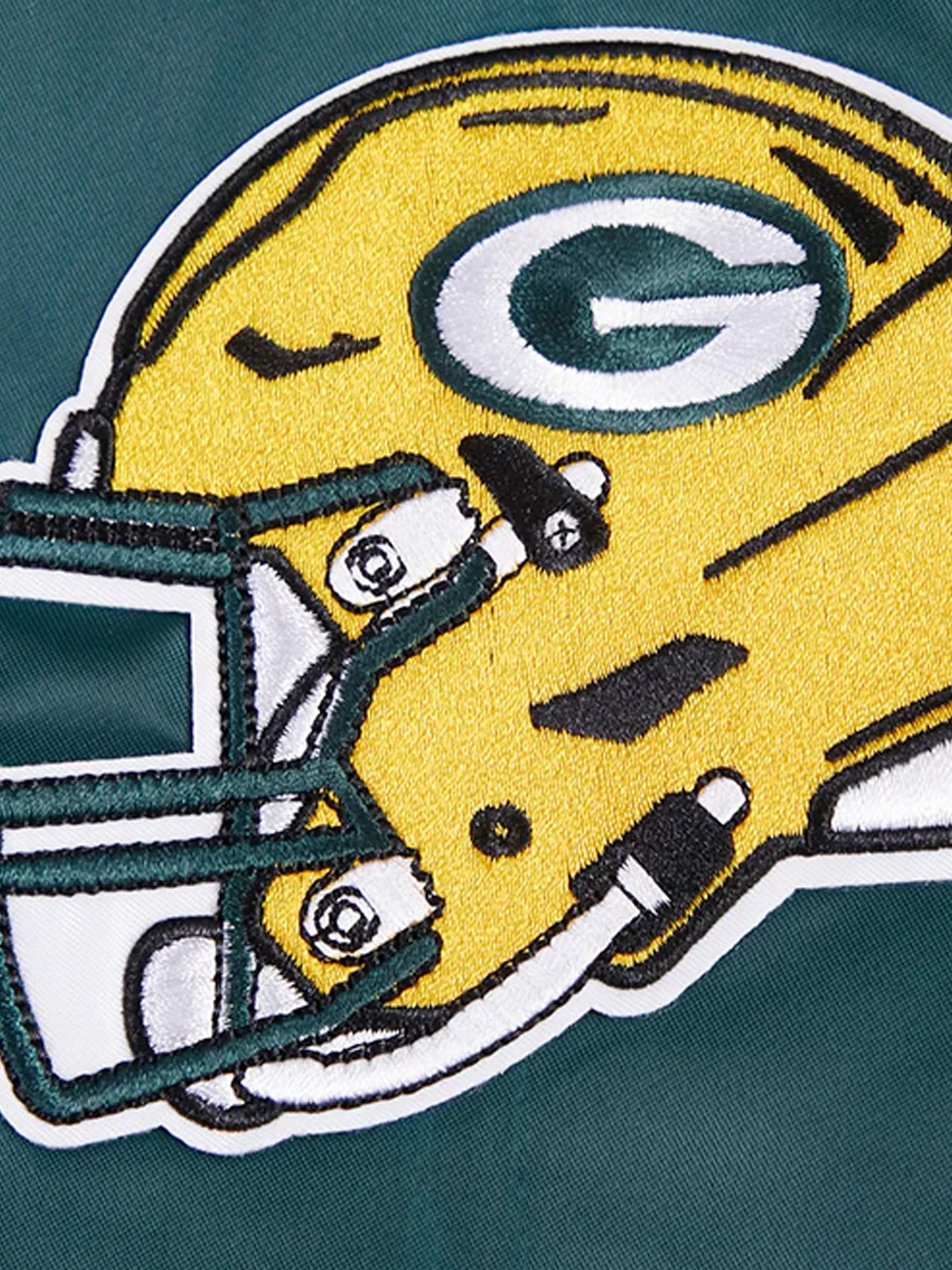 Green Bay Packers Pro Standard NFL Team Classic Satin Button Jacket - Green
