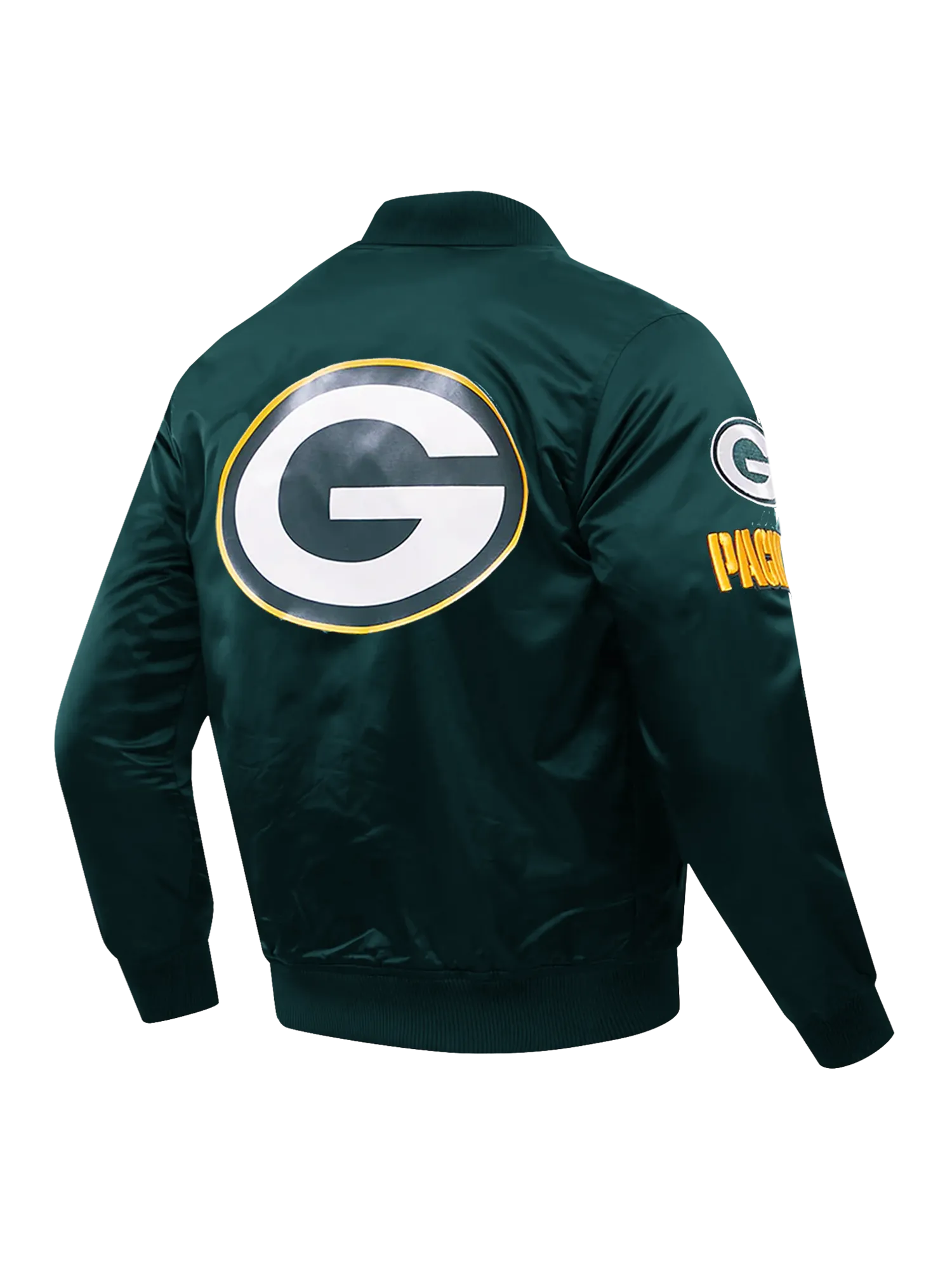 Green Bay Packers Pro Standard NFL Team Classic Satin Button Jacket - Green