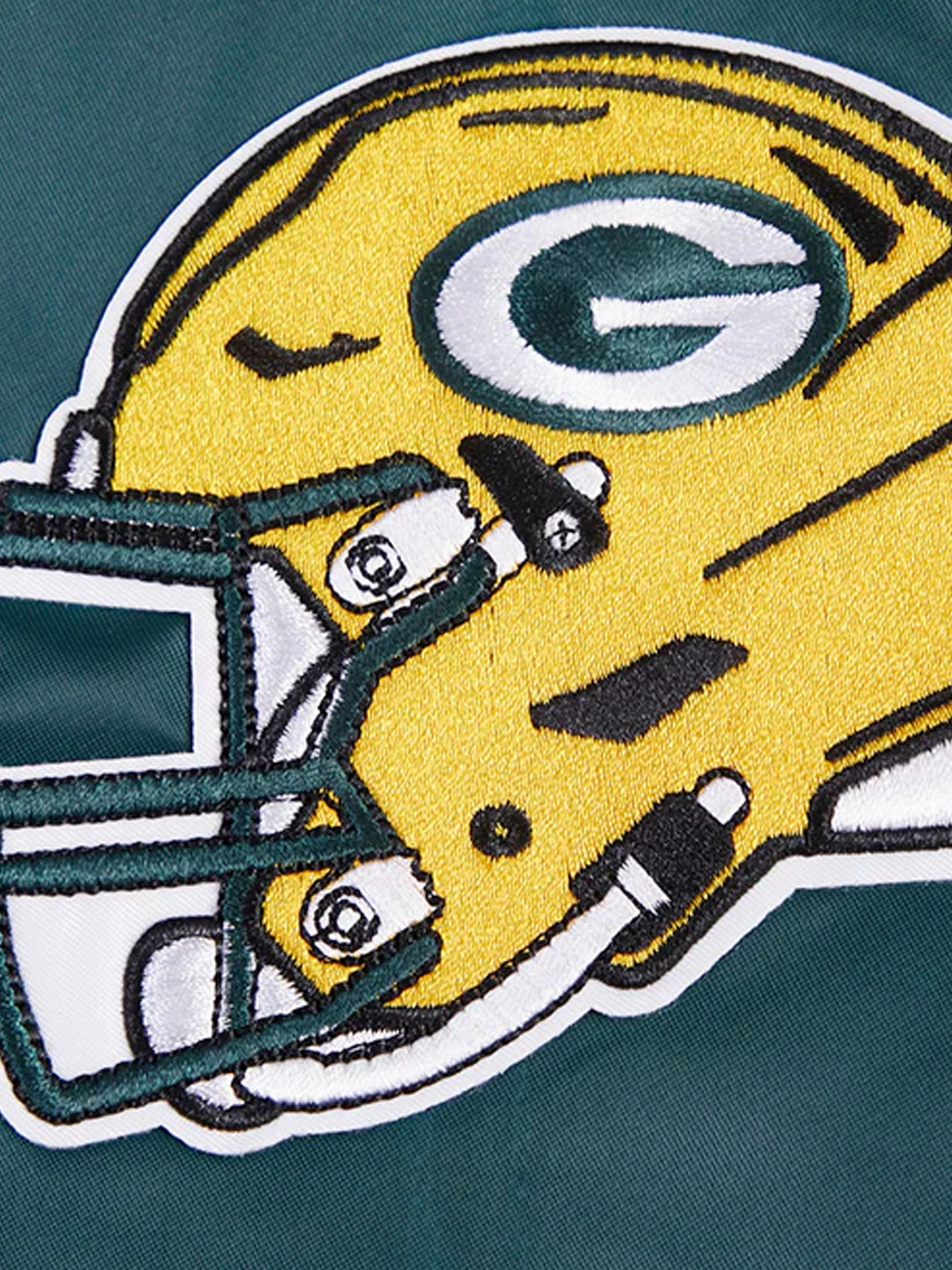 Green Bay Packers Pro Standard NFL Team Classic Satin Button Jacket - Green
