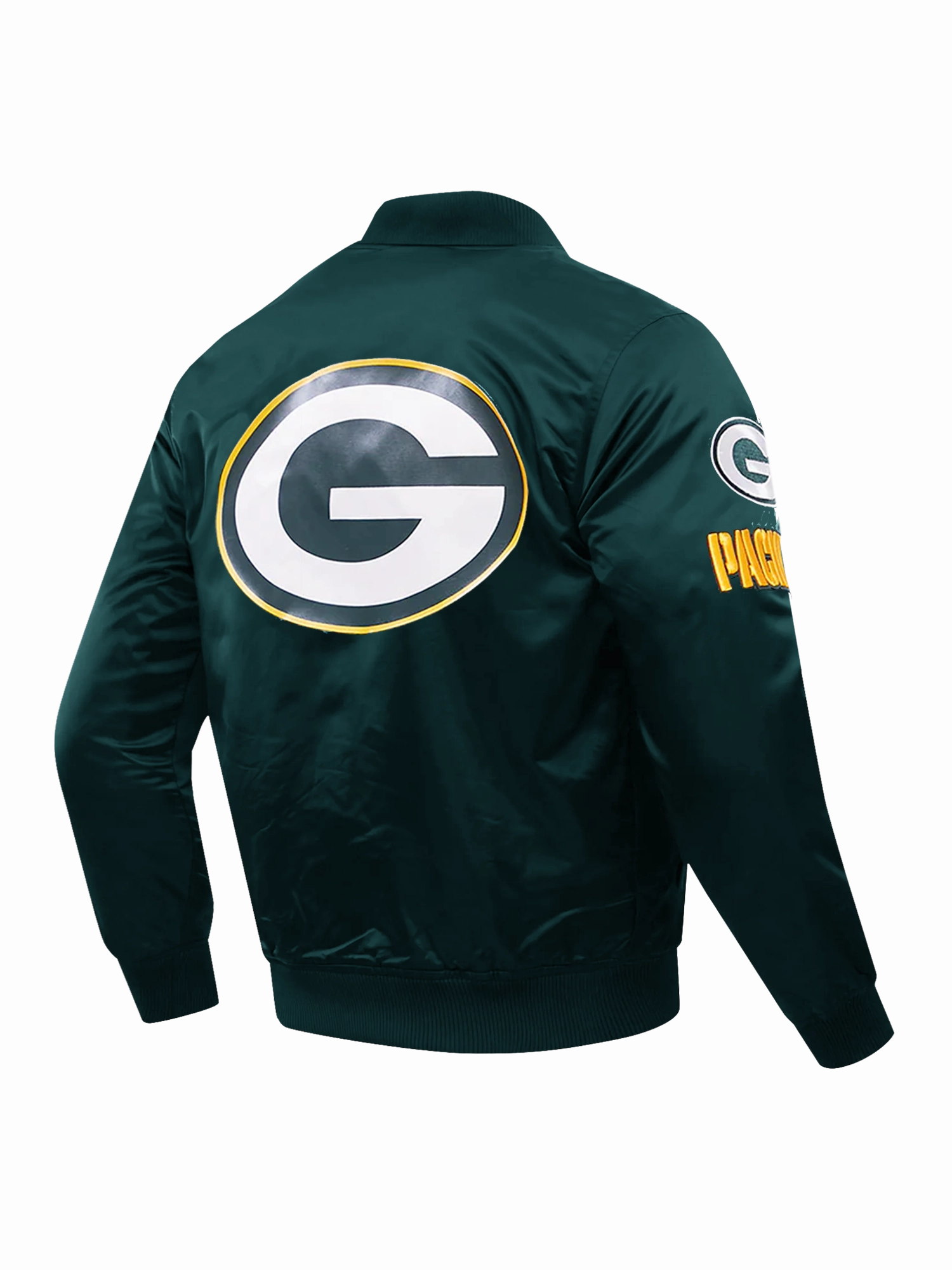Green Bay Packers Pro Standard NFL Team Classic Satin Button Jacket - Green