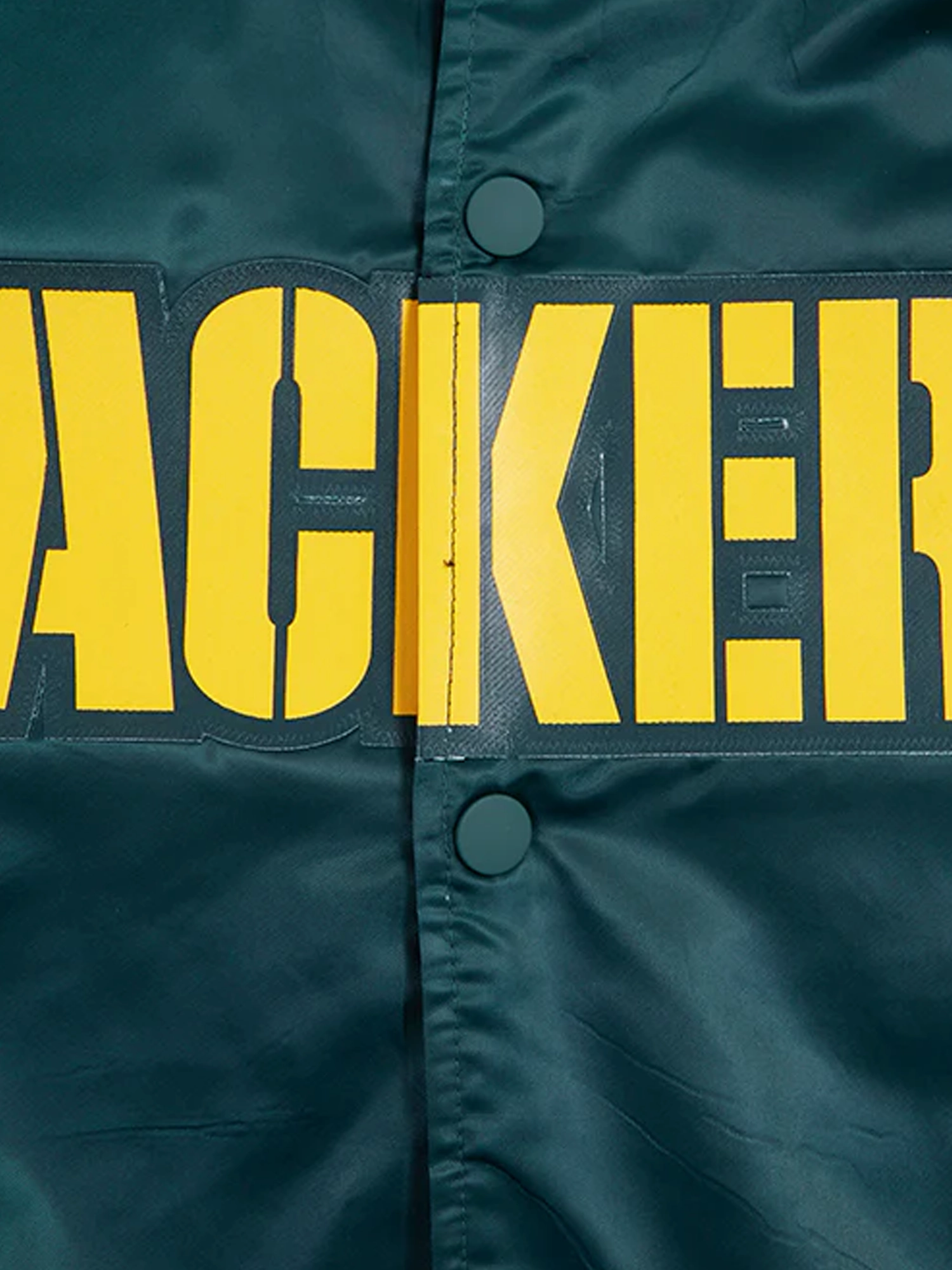 Green Bay Packers Pro Standard NFL Team Classic Satin Button Jacket - Green