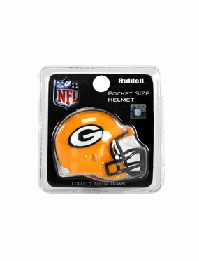 Green Bay Packers Riddell NFL Speed Pocket Size Helmet