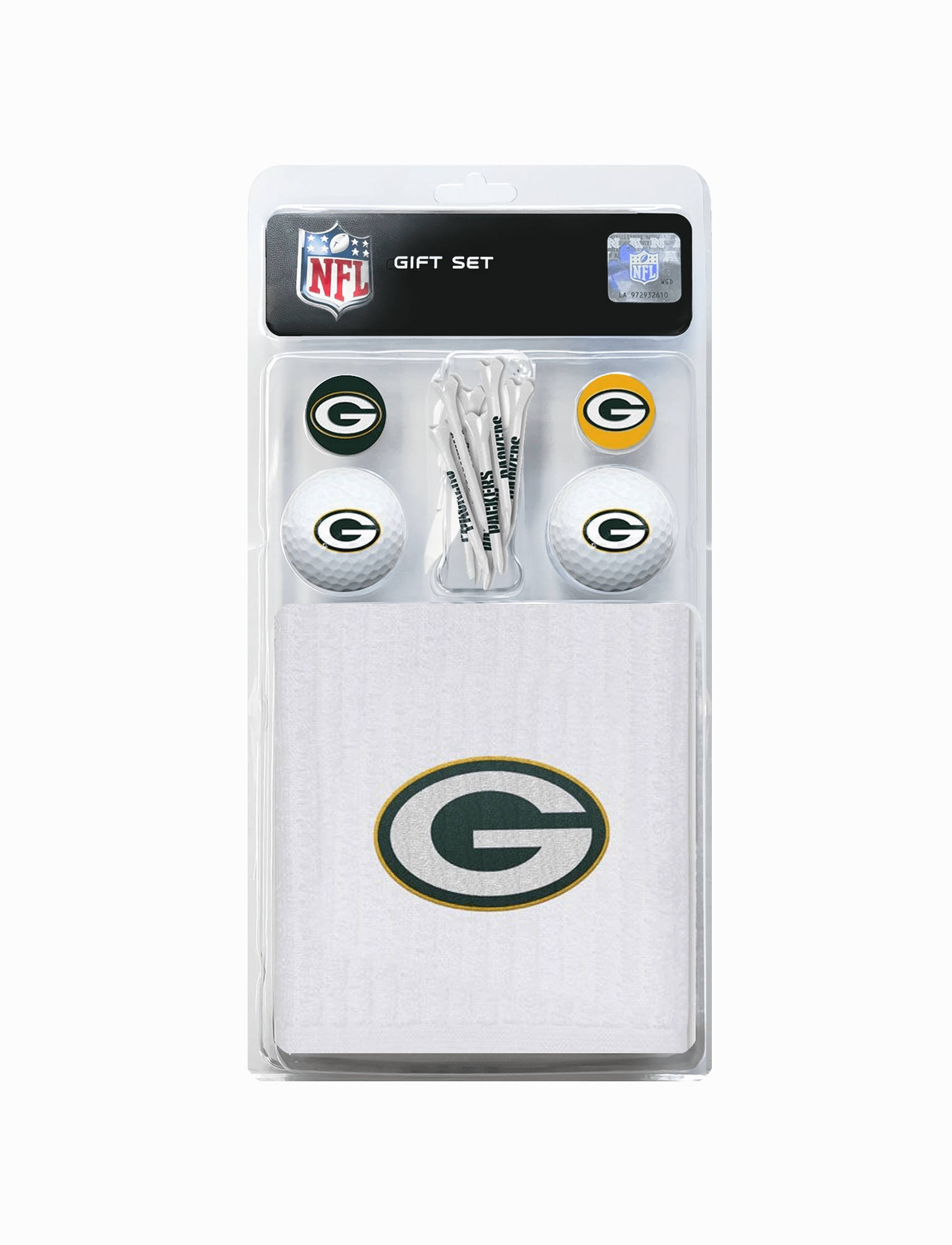 Green Bay Packers Wincraft NFL 11 Piece Golf Gift Set