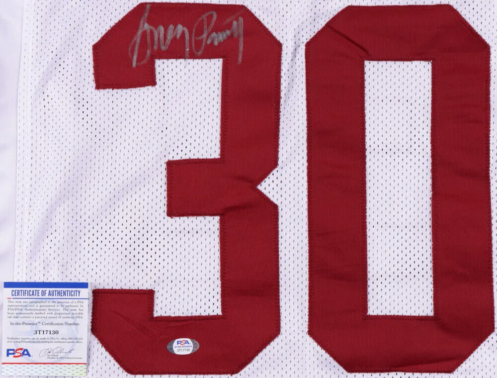 Greg Pruitt Signed Oklahoma Sooners Jersey (PSA COA) Cleveland Browns All Pro RB