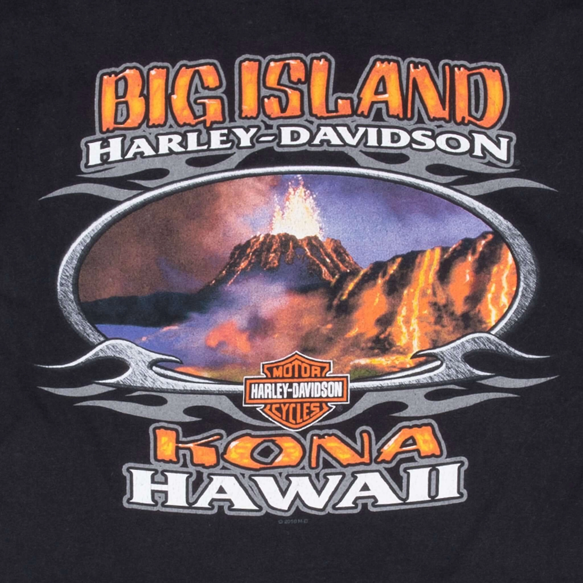HARLEY DAVIDSON KONA BIG ISLAND TEE SHIRT XL