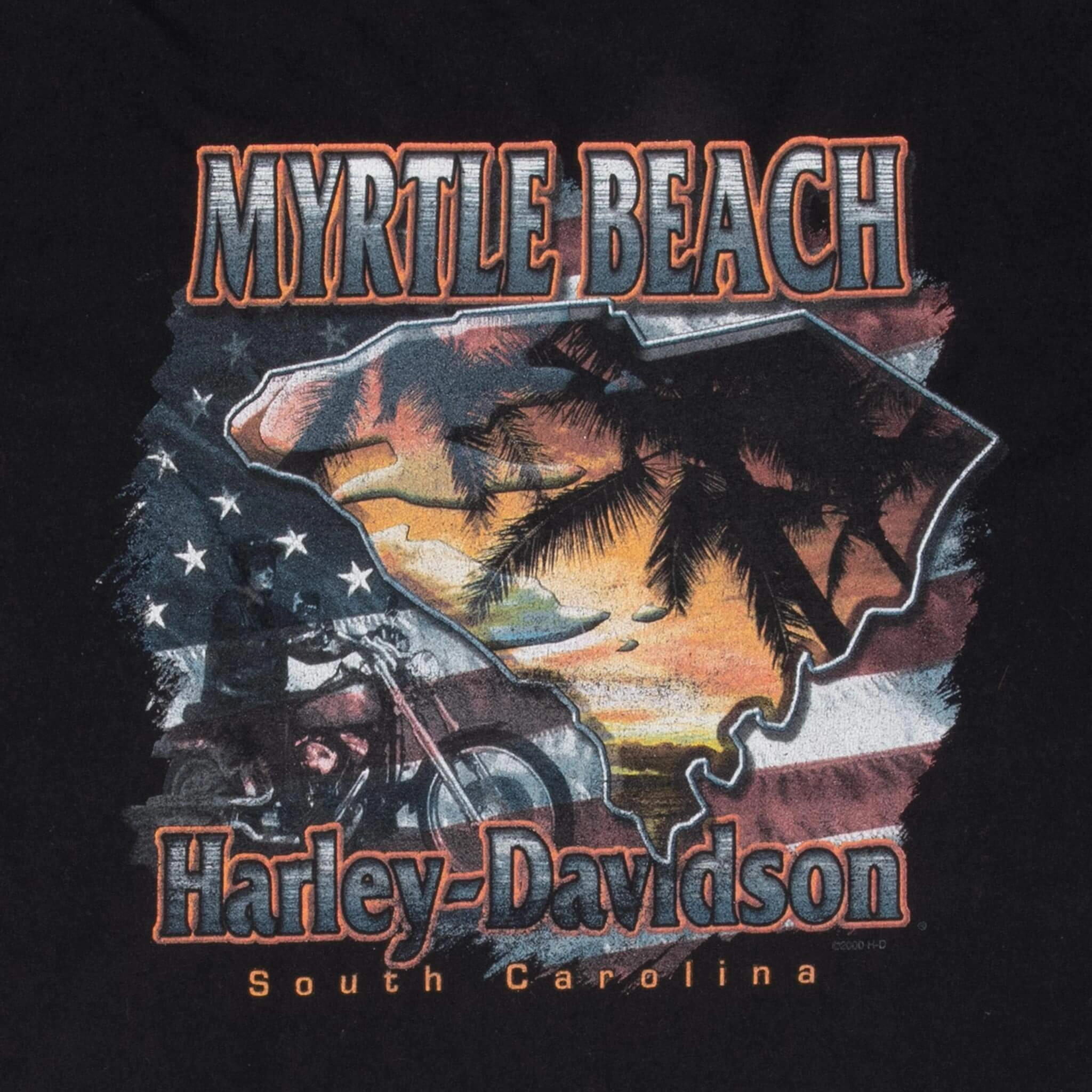 HARLEY DAVIDSON MYRTLE BEACH TEE SHIRT 3XL