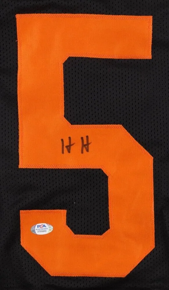 Hendon Hooker Signed Tennessee Volunteers Jersey (PSA COA) Senior Quarterback