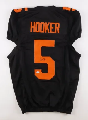 Hendon Hooker Signed Tennessee Volunteers Jersey (PSA COA) Senior Quarterback