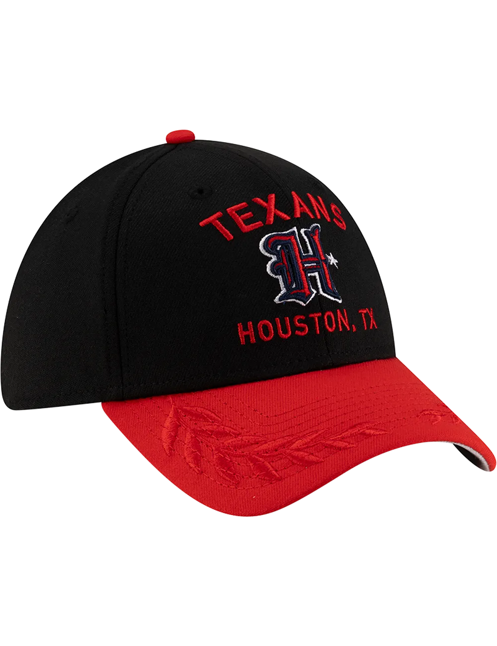 Houston Texans New Era NFL 25 Draft 39THIRTY Stretch-Fit Hat - Black