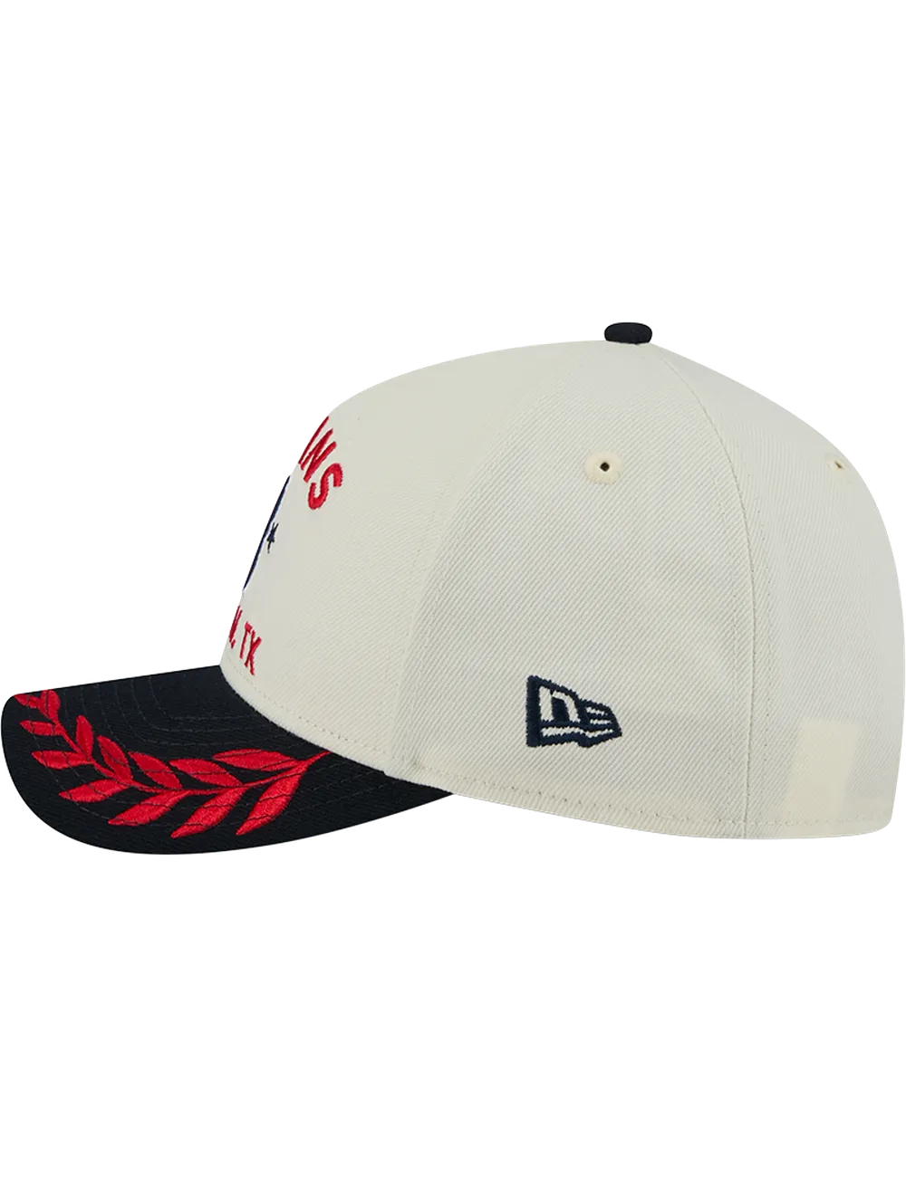 Houston Texans New Era NFL 25 Draft 9FORTY M-Crown Snapback Hat - Chrome