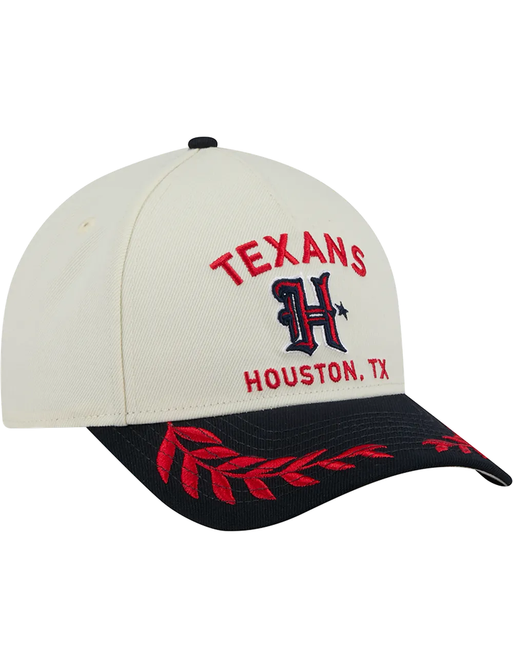 Houston Texans New Era NFL 25 Draft 9FORTY M-Crown Snapback Hat - Chrome