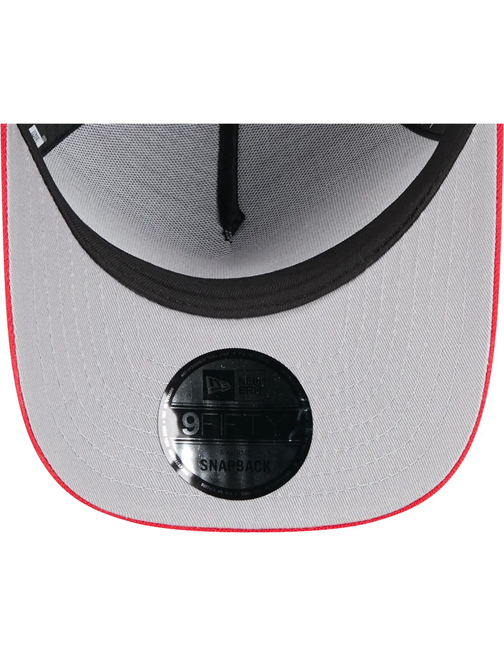 Houston Texans New Era NFL 25 Draft Pre-Curved 9FIFTY A-Frame Snapback Hat - Black
