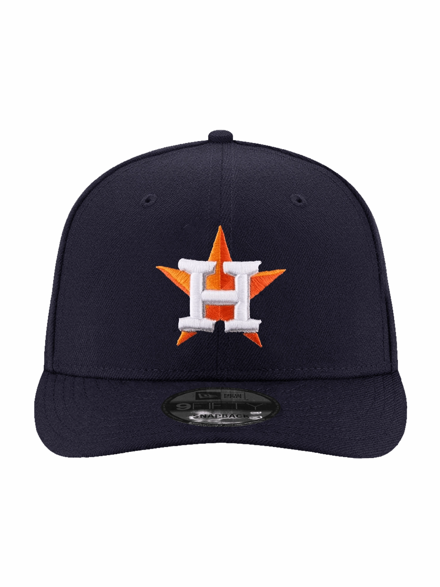 Houston Astros New Era MLB Team Pre-Curved 9FIFTY Snapback Hat - Navy
