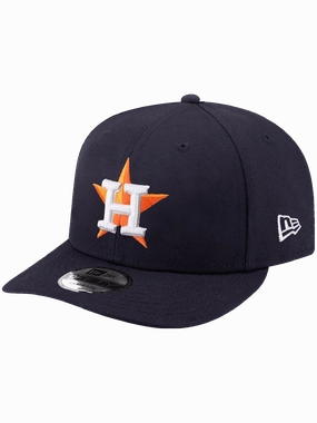 Houston Astros New Era MLB Team Pre-Curved 9FIFTY Snapback Hat - Navy