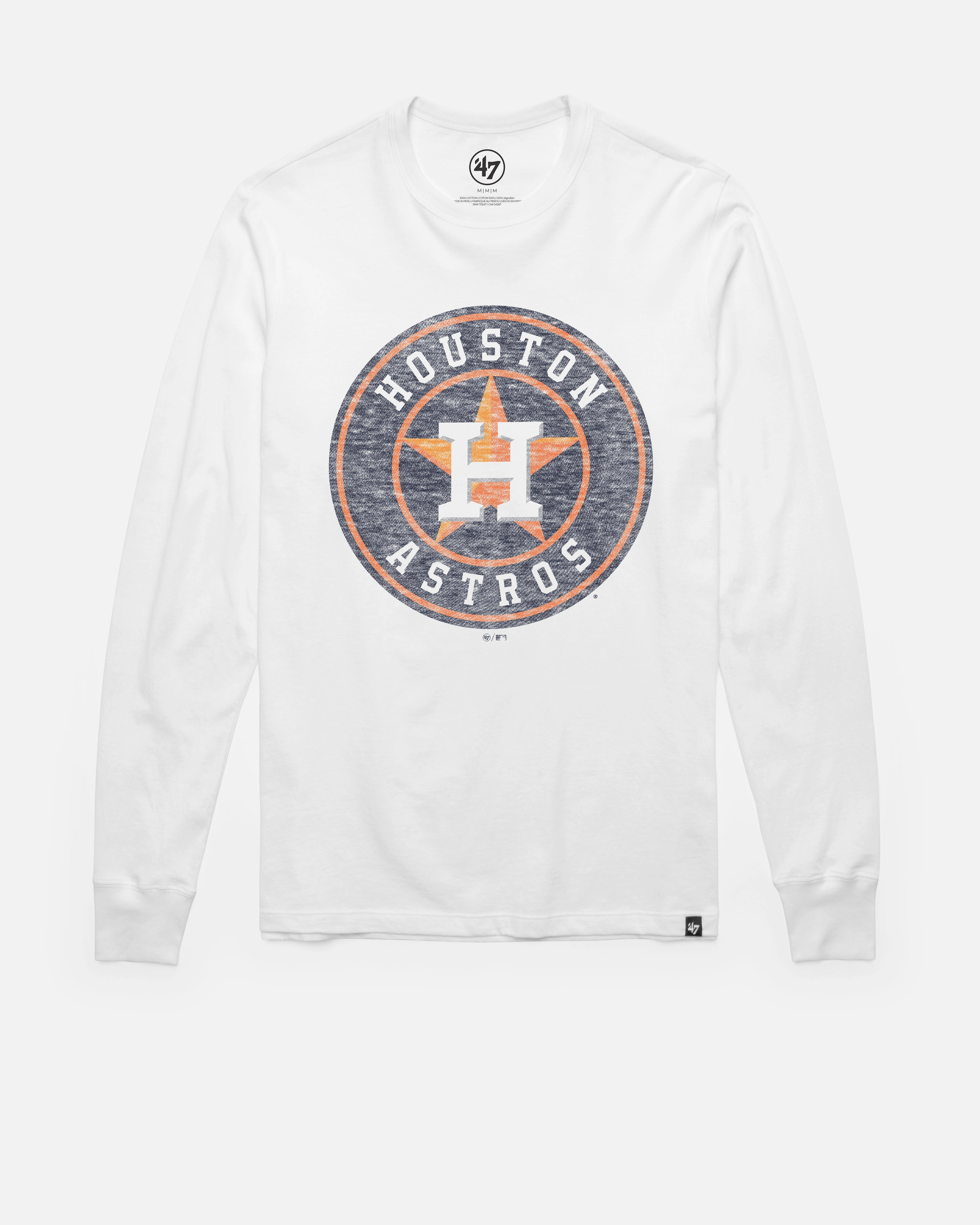 HOUSTON ASTROS PREMIER '47 FRANKLIN LONG SLEEVE TEE