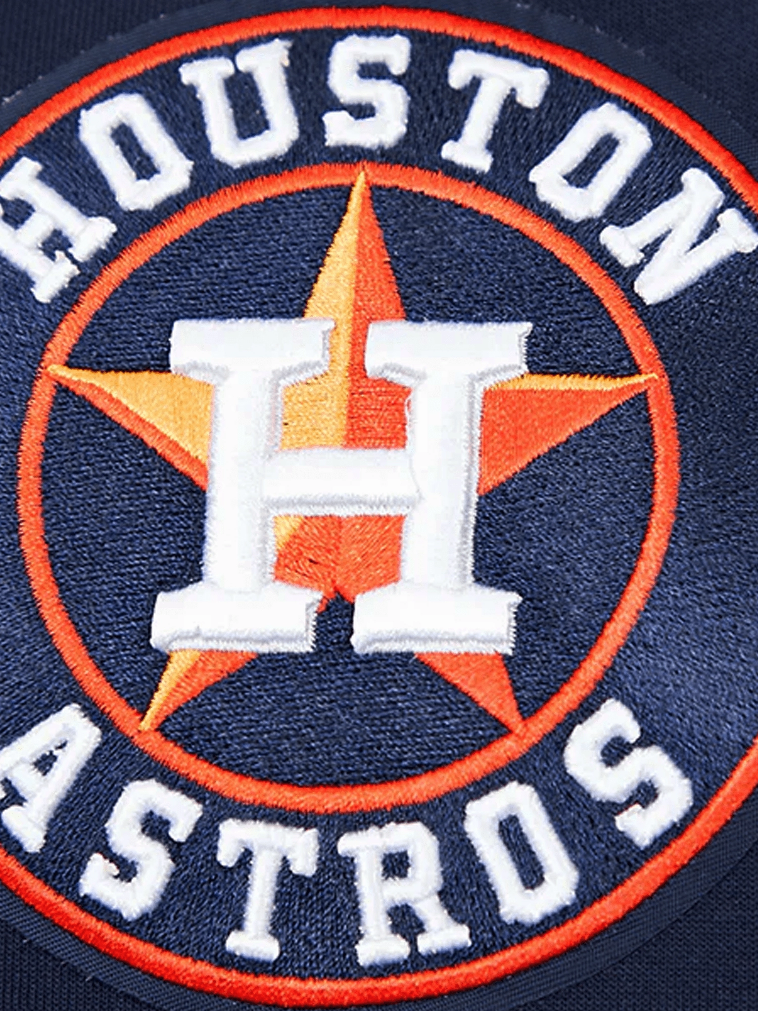 Houston Astros Pro Standard MLB Team Chenille Hoodie Jumper  - Navy